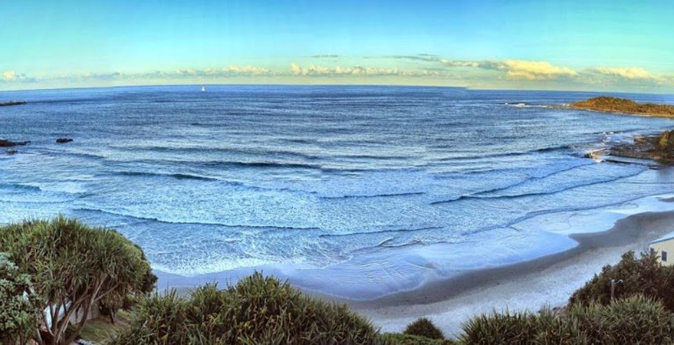 em View from Pacific Hotel, Yamba NSW Panorama done