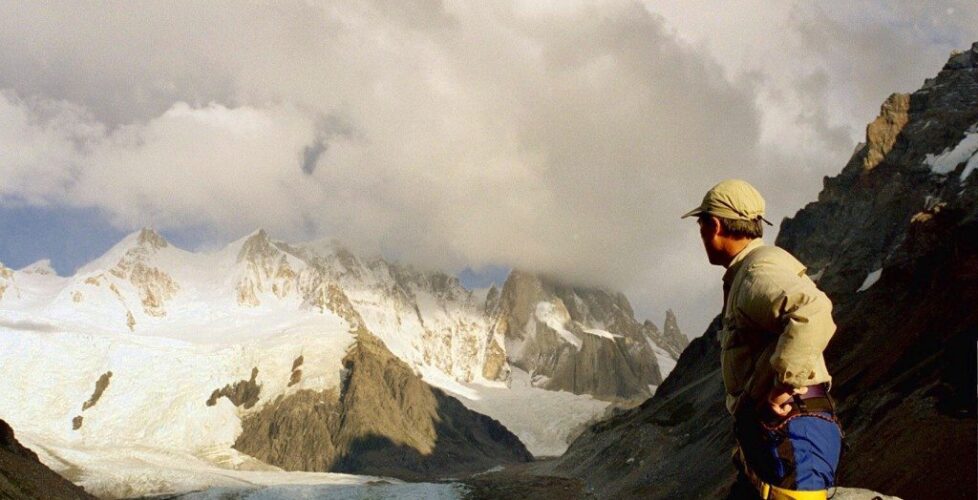 Shane at Mt Fitz Roy Argentina.