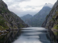 37-Trollfjord on coastal cruise up Norwegian coast